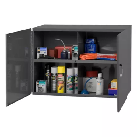 Durham MFG 4 Section Storage Cabinet 2 Doors Mounted Garage Cabinets