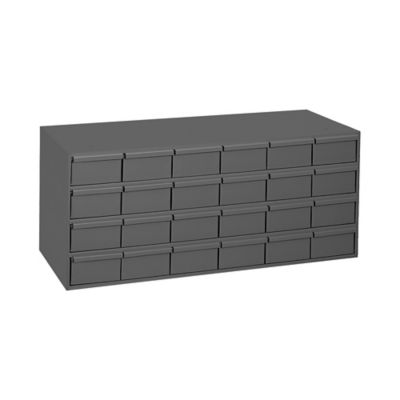 Durham MFG Steel 24-Drawer Horizontal Storage Cabinet