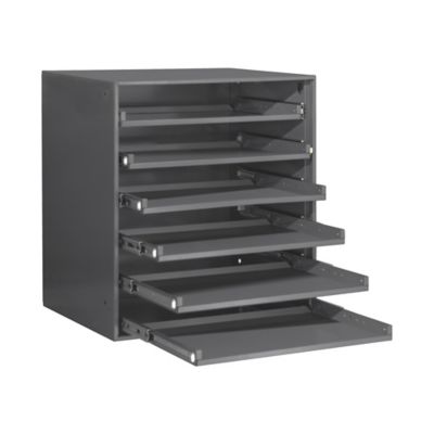 Durham MFG Heavy-Duty Bearing Slide Rack, 6 Comps