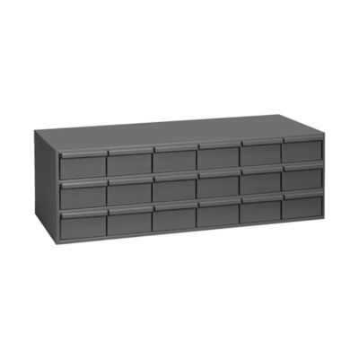 Durham MFG Steel 18-Jumbo Drawer Storage Cabinet, 12 in., 18 Drawer