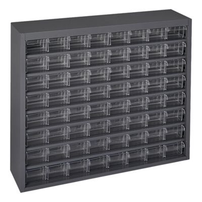 Durham MFG Steel Storage Cabinet with 64 Plastic Drawers