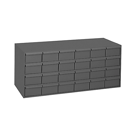 Durham MFG Steel 24-Jumbo Drawer Storage Cabinet, 12 in., 24 Drawer