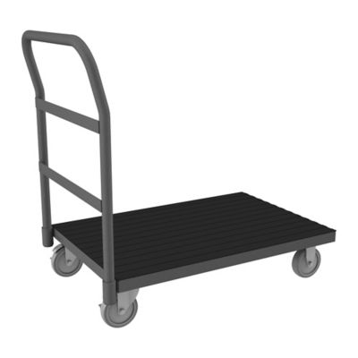 Durham MFG 1,400 lb. Capacity 12 Gauge Steel Platform Truck, 24 in. x 36 in., 5 in. Polyurethane