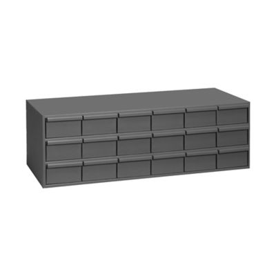 Durham MFG Steel 18-Jumbo Drawer Storage Cabinet, 17 in., 18 Drawer