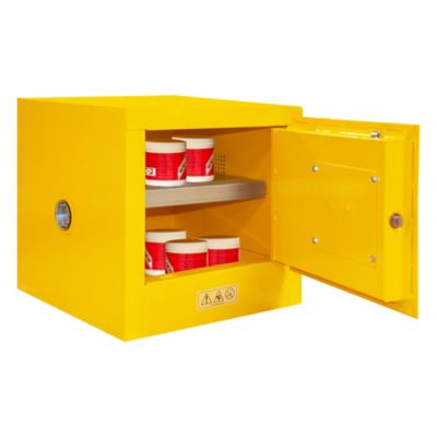 Image showing  2 gal. Capacity Flammable Storage, Manual