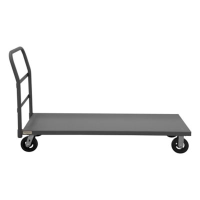 Durham MFG 1,400 lb. Capacity 12 Gauge Steel Platform Truck, 24 in. x 36 in., 6 in. Rubber Wheels