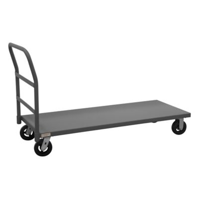 Image showing  1,400 lb. Capacity 12 Gauge Steel Platform Truck, 24 in. x 36 in., 6 in. Rubber Wheels