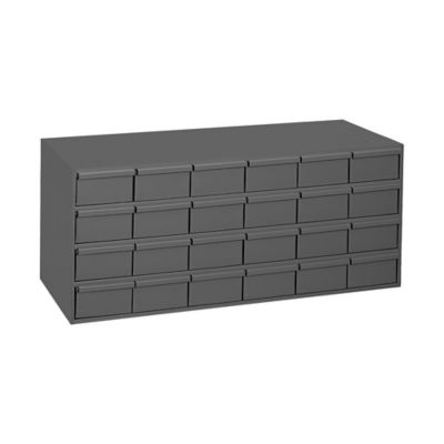 Durham MFG Steel 24-Jumbo Drawer Storage Cabinet, 17 in., 24 Drawer
