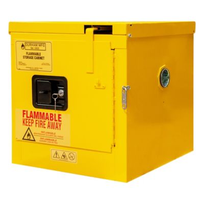 Image showing  2 gal. Capacity Flammable Storage, Self Close