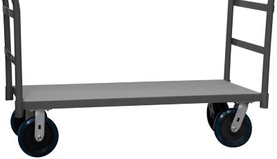 Image showing  12 Gauge Steel Platform Truck, 24 in. x 36 in., 2 Sided, 8 in. Polyurethane