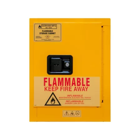 Durham MFG 4 gal Storage capacity for flammable products manual Freestanding Garage Cabinets