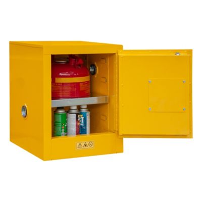 Image showing  4 gal. Capacity Flammable Storage, Manual