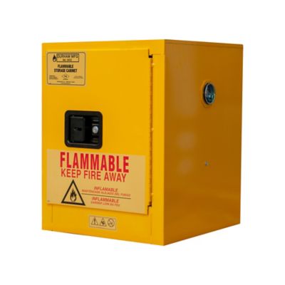 Image showing  4 gal. Capacity Flammable Storage, Manual