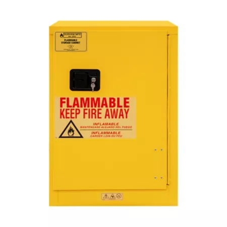 Durham MFG 12 gal Storage capacity for flammable products manual Freestanding Garage Cabinets