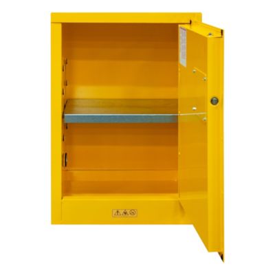 Image showing  12 gal. Capacity Flammable Storage, Manual