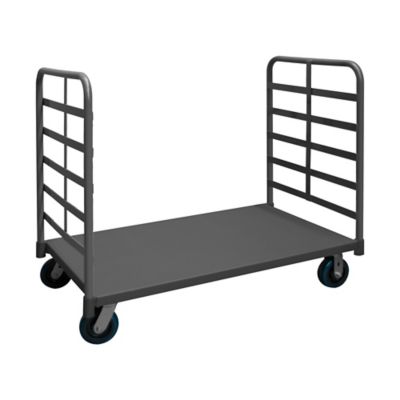 Durham MFG 12 Gauge Steel Platform Truck, 24 in. x 60 in., 2 Sided, 6 in. Polyurethane