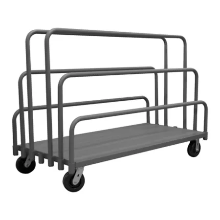 Durham MFG Adjustable Panel Moving Truck 24-in x 36-in 6 Dividers Platform Trucks