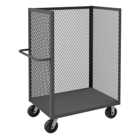 Durham MFG 3-Sided Mesh Truck 24-in x 36-in 1 Shelf Platform Trucks