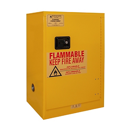 Durham MFG 24 Can Capacity Flammable Storage, Manual
