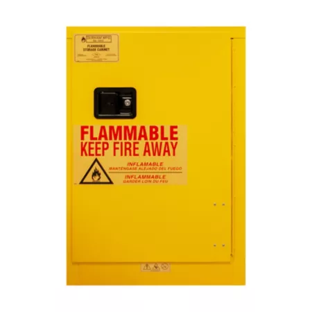 Durham MFG 24 Can Capacity Flammable Storage Manual Freestanding Garage Cabinets