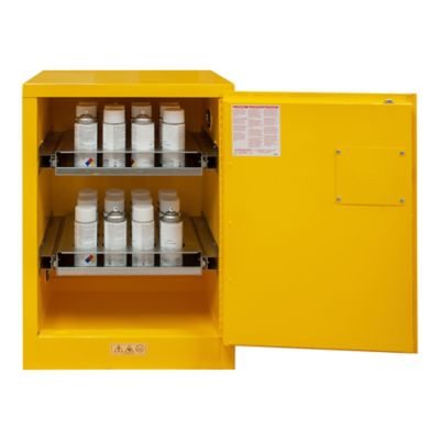 Image showing  24 Can Capacity Flammable Storage, Manual
