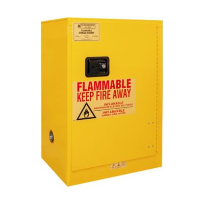 Image showing  24 Can Capacity Flammable Storage, Manual