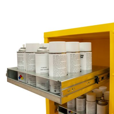 Image showing  24 Can Capacity Flammable Storage, Manual