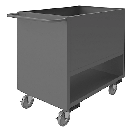 Durham MFG 1,200 lb. Capacity 4-Sided Solid Low Deck Stock Truck, 36 in. x 24 in.