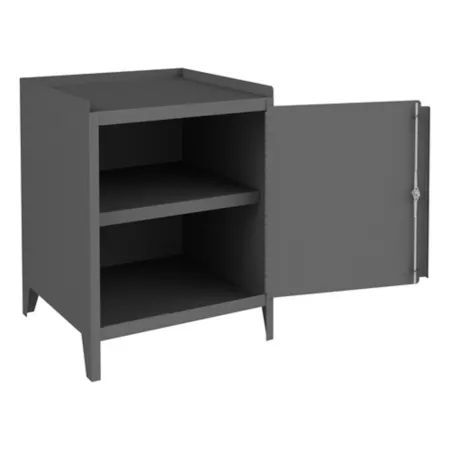 Durham MFG 14 Gauge Welded Steel Table Secure Sturdy Storage Cabinet Freestanding Garage Cabinets