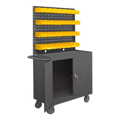 Image showing  Mobile Bench Cabinet, 36 in., 32 Bins
