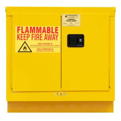 Image showing  22 in. x 35 in. 22 gal. Under-Counter Flammable Storage Cabinet with 2 Manual Doors