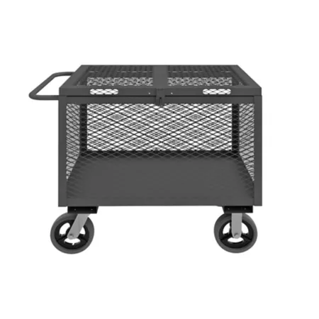 Durham MFG 4-Sided Mesh Box Truck 30 in x 48 in. Platform Trucks