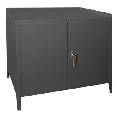 Durham MFG Table High Storage Cabinet, 1 Shelf