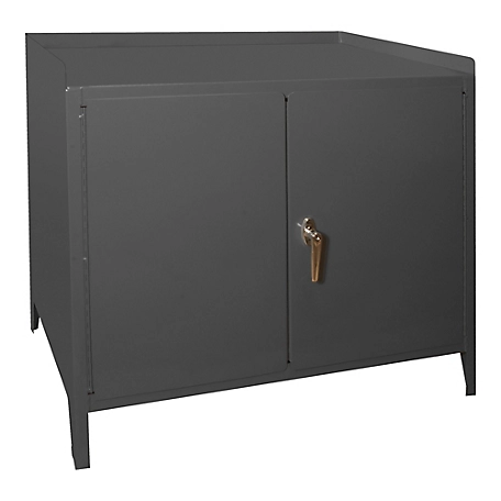 Durham MFG Table High Storage Cabinet, 1 Shelf
