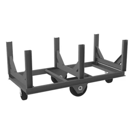 Durham MFG 4 000 lb Capacity Bar Cradle Cart 28 in x 60 in. Platform Trucks