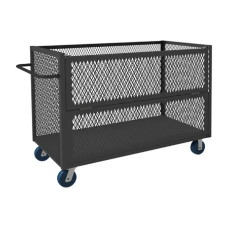 Durham MFG 3-Sided Mesh Truck Lowering Barrier Platform Trucks