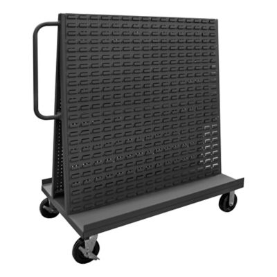 Durham MFG A-Frame Truck with Louvered Panels and Pegboard, 30 in. x 48 in.