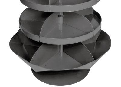 Image showing  260 lb. Capacity Per Shelf Multi-Sized Merchandising Rotabin