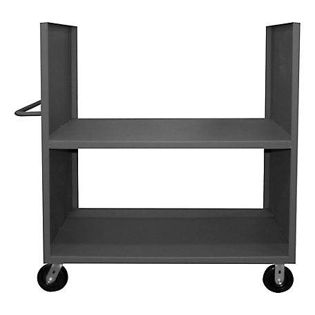 Durham MFG 2 Sided Package Truck, 30 in. x 48 in., 2 Shelves