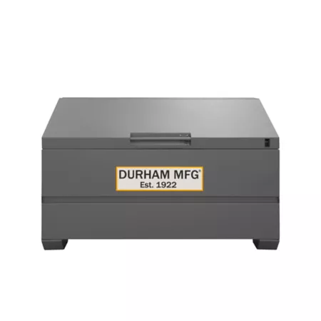 Durham MFG 60-1/8 in x 30-1/16 in x 39-3/8 in Jobsite Storage Box 31 cu ft Capacity in Feet Jobsite Boxes