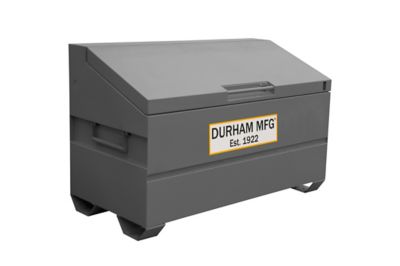 Image showing  60-1/8 in. x 30-1/16 in. x 39-3/8 in. Jobsite Storage Box, 31 cu. ft. Capacity