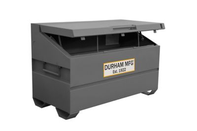 Image showing  60-1/8 in. x 30-1/16 in. x 39-3/8 in. Jobsite Storage Box, 31 cu. ft. Capacity