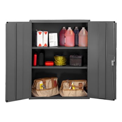 Durham MFG 36 in. x 18 in. x 48 in. 14-Gauge Steel Shelf Cabinet, 2 Shelves