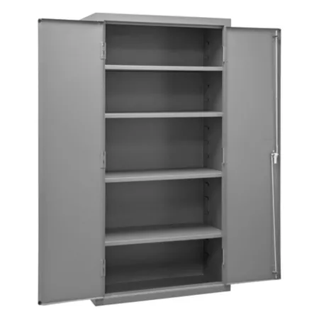 Durham MFG 16 Gauge Steel Shelved Cabinet 1 250 lb Capacity 4 Shelves 36 in x 18 in x 72 in. Freestanding Garage Cabinets