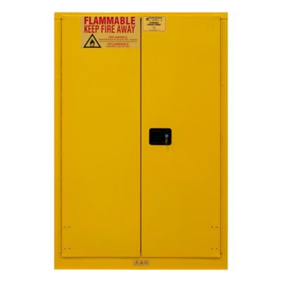 Image showing  12 in. x 65 in. 30 gal. Flammable Paint and Ink Storage Cabinet