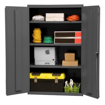 Durham MFG 14-Gauge Steel Shelf Cabinet, 3 Shelves