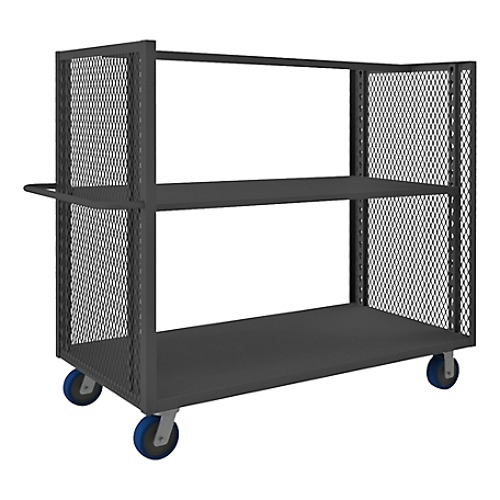 Durham MFG 2 Sided Package Truck Mesh, 30 in. x 60 in., 2 Shelves