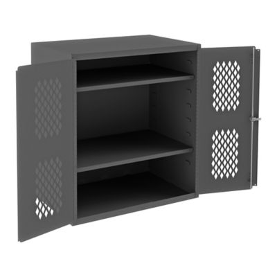 Durham MFG 900 lb. Capacity 14 Gauge Ventilated Cabinet, 36 in. x 24 in. x 42 in., 2 Shelves