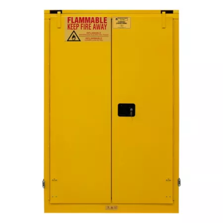 Durham MFG 45 gal Storage capacity for flammable products automatic closing Freestanding Garage Cabinets