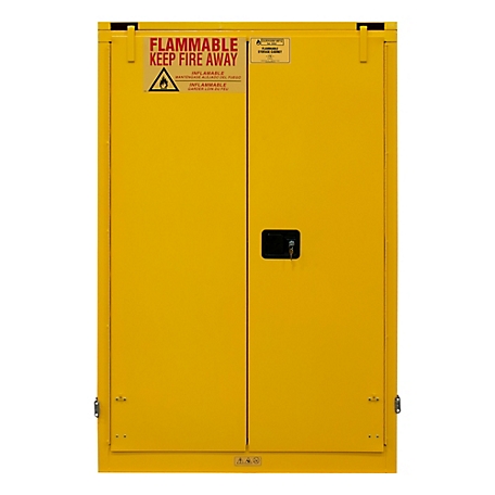 Durham MFG 45 gal. Capacity Flammable Storage, Self Close
